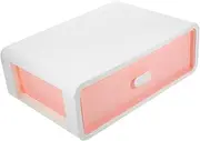 HOODANCOS Desktop Drawer Organizer Single Plastic Storage Box for Efficient Desk Space for Files Documents and Stationery Easy to Clean