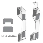 Extra Console Horizontal-Placement Storage Stand Specifically for PS5 Slim Disc