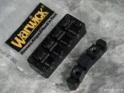 Warwick 4 String Bass Bridge Tailpiece Black Thumb Corvette Streamer Katana