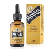 Proraso Beard Oil Men's Grooming Essentials Cedar Wood & Spice Scent 30ml
