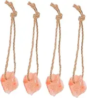 [INOOMP] 4pcs Mineral Salt Blocks Cattle Deer Natural Salt for Livestock Health Rich Each Block