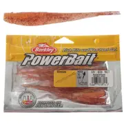 Berkley PowerBait Minnow Soft Bait Pack 8cm Qty 15 Blood Worm