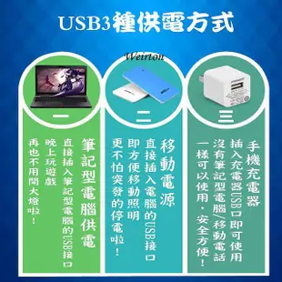 USB LED燈條 100cm 超亮 USB燈條 露營燈 行動燈管 閱讀燈 睡袋 長條燈 天幕 客廳帳 帳篷