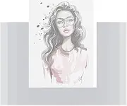 SHIYUAN 100 PCS A4 Vellum Tracing Paper, Transparent Paper for Drawing, Sketching, Technical Drawing, Photo Overlays