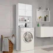 Washing Machine Cabinet White Chipboard