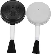 Alipis 2Pcs Camera Air Blower and Soft Brush Ergonomic Design for Dust Removal from Lenses Keyboards Musical Instruments and More Compact and Reliable Cleaning