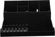 TOVINANNA 1 Set Professional Salon Scissor Holder Barber Storage Box Comb Holder Haircut Tool Rack Plastic Organized Storage