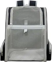 Cat Backpack - Pet Backpack Carrier,Large-Capacity Pet Supplies with with Front Opening-Mesh Window-Pockets for Puppies Kittens