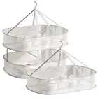 Sweater Drying Rack Lay Flat Mesh Portable Mesh Clothes Hangable Dryer Basket