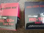 Ultra Pro Pro 100+ Deck Box lot of 2