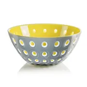Guzzini Le Murrine 25cm Plastic Bowl Food Container - Grey/Yellow