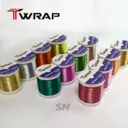 JADRAK Sparkle Metalic Rod Wrapping Thread (SM, 150m, A size) - Rod Building