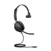 Jabra Evolve2 40 UC Mono USB-C Headset - Black