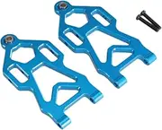 Front Lower Arms Left Right Arms 1/16 RC Car Parts Metal Parts Easy to Replace Replacement Suspensions Arms for Suchiyu 16102, Blue