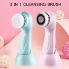 3in1 Electric Skin Care Cleansing Brush Face Cleaner Facial Cleanser Waterproof