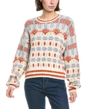 MOTHER Wool-Blend Pullover