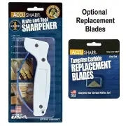 AccuSharp 001C Knife Sharpener Tungsten Carbide - Optional Replacement Blades