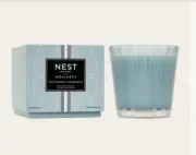 Nest New York Driftwood & Chamomile 3 Wick Scented Candle 21.1 oz New In BOX