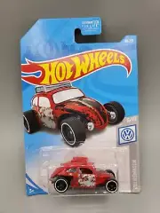 Hot Wheels Volkswagen Series Red Custom Volkswagen Beetle