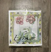 Vintage Ehrman Needlepoint Tapestry Kit Painted Ladies Floral 17 x 17 Inches