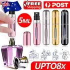 Upto8X Perfume Atomiser Travel Portable Mini Refillable Bottle Scent Pump Spray