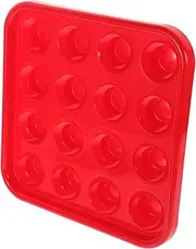Billiard Balls Holder Durable Plastic Pool Ball Storage Tray for Organized Games Tournaments Lightweight Design for Home Pub Billiard Tables Decorative Functional