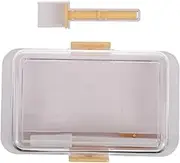 SECFOU 1 Set Butter Storage Box Butter Holder for Counter Small Butter Dish with Lid Butter Holder with Lid Butter Dish with Lid for Countertop Butter Keeper Butter Container for Fridge