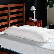 Tempur-Pedic TEMPUR-Body Pillow, Soft Support, Pressure Relief, Adaptable Comfort Washable Cover, Assembled in The USA, Standard
