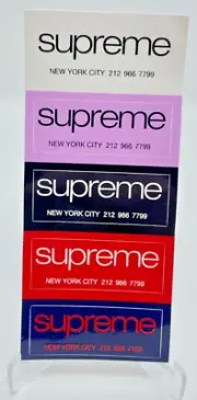 Supreme Spring/Summer 2020 SS20 Mini Shop Sticker