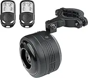 Bike Bell Alarm Horn with Remote, USB Rechargeable, Waterproof, Anti-Theft Vibration Alarm for Bikes, Scooters