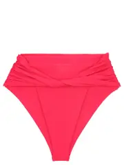 [Magda Butrym] Magda Butrym-Twisted Bikini Briefs Beachwear Fucsia-Donna 34FR Fuchsia