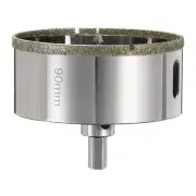 Diamond Hole Saw 3-9/16"(90mm) Eccentric Drill with Guiding Drill Bit