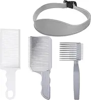 HAOBIN Set of 4 Hair Cutting Combs Barber Comb Hair Cutting Aid Hairdressing Comb Hair Cutting Transition Hairdressing Aids Hairdressing Combs for Professional or Homemade Hairstyle