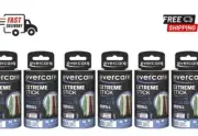 Evercare Extreme Stick, Standard Lint Roller Refill, 6 x 60 Sheet Roll 360 Total