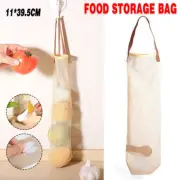 Hollow Breathable Mesh Bag for Vegetable Onion Garlic Food Storage Hanging Bag
