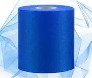 [Swpeet] 6 Inch by 200 Yards Light Yellow Tulle Fabric Roll, Fabric Spool Tulle Ribbon, Netting Polyester Spool for DIY Handmade Birthday Party Wedding Decorations Christmas Craft Supplies
