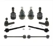 Tie Rods Sway Bar Links & Ball Joints 10PC Chassis Kit for 06-07 Jeep Commander