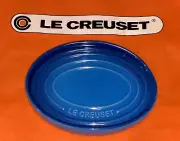 New LE CREUSET 6.5" Oval Spoon Rest Stoneware Marseille Blue