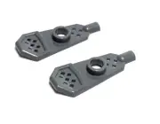 Lego - Minifigure Utensil - Dark Grey / Gray, Snowshoes, Skis