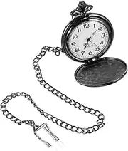[TOGEVAL] Vintage Pocket Watch Quartz Movement Watch Clothing Accessories Adornment