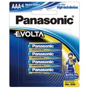 Panasonic Evolta AAA 4x Pack Alkaline Battery