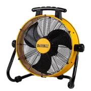 Dewalt Drum Floor Fan 45cm Workshop Air Circulator Portable Adjustable Fan