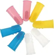 BCOATH 12pcs Silicone Finger Toothbrush Set for Newborns Mini Toothbrush Toddler Oral Care Brush