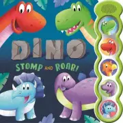 Dino Stomp and Roar : With 5 3d Sound Buttons, Hardcover by Igloobooks (COR);...