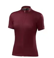 Specialized Roubaix Comp Short Sleeve Jersey Burgundy Women's M NEW