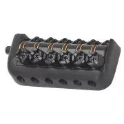 Headless Guitar Bridge Tailpiece 6 String Saddle With Worm Involved String D HR6