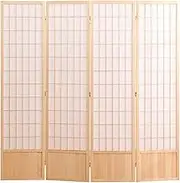 Hanging Room Divider, Hanging Room Divider Folding Room Screen Divider,Standing Solid Wood Frame Privacy Screens,Removable Bedroom Office Partition Screen,Balcony Partial Partition,2 Sizes