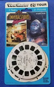 SEALED Universal Studios Hollywood Set 1 view-master 3 Reels Pack #5350