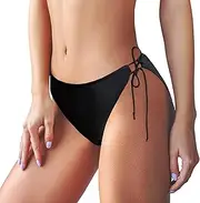 [Sahunfri] 4 Layer Leakproof Swimming Trunks for Teen Girls and Women High Elastic Leakproof Swimming Trunks