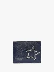 Starlight Patent Saffiano Leather Cardholder